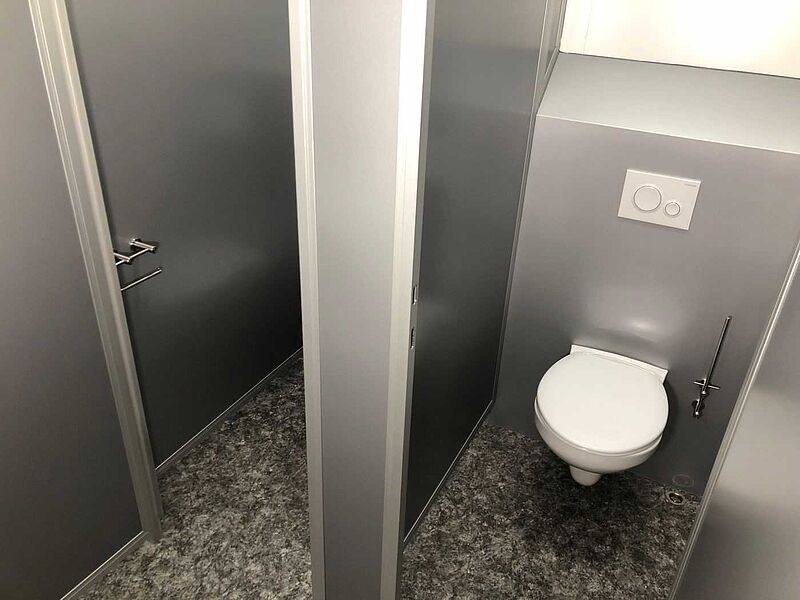 3 Damen, 1 Herren, 3 Urinale Toilettenanhänger